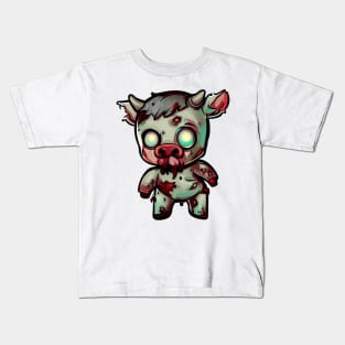 Zombie Cows - Missy Kids T-Shirt